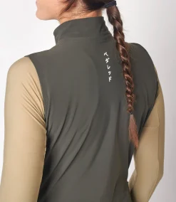 Women's Waterproof Vest Grey Ink