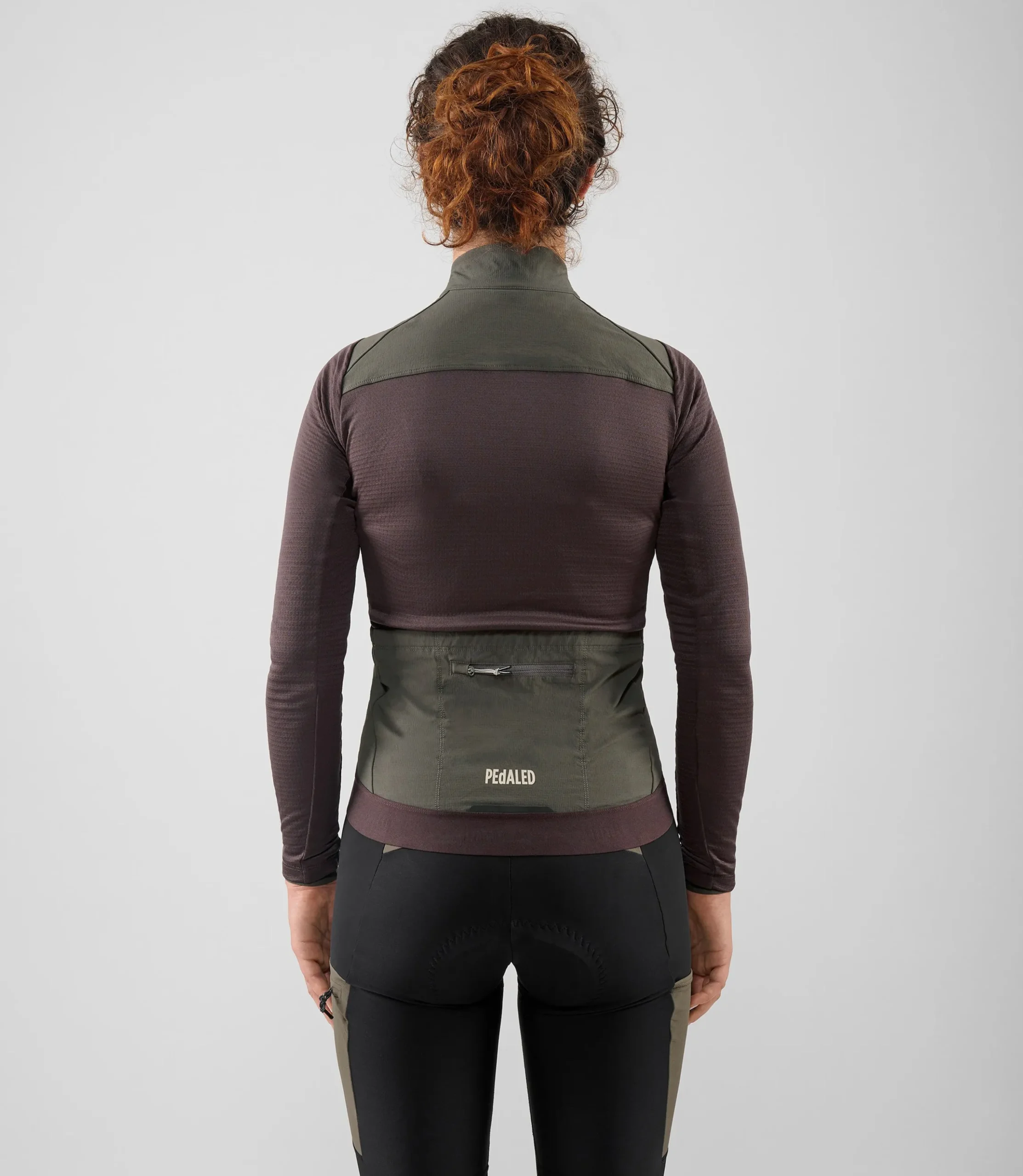 Women's Windblock Merino Jersey Raisin Purple
