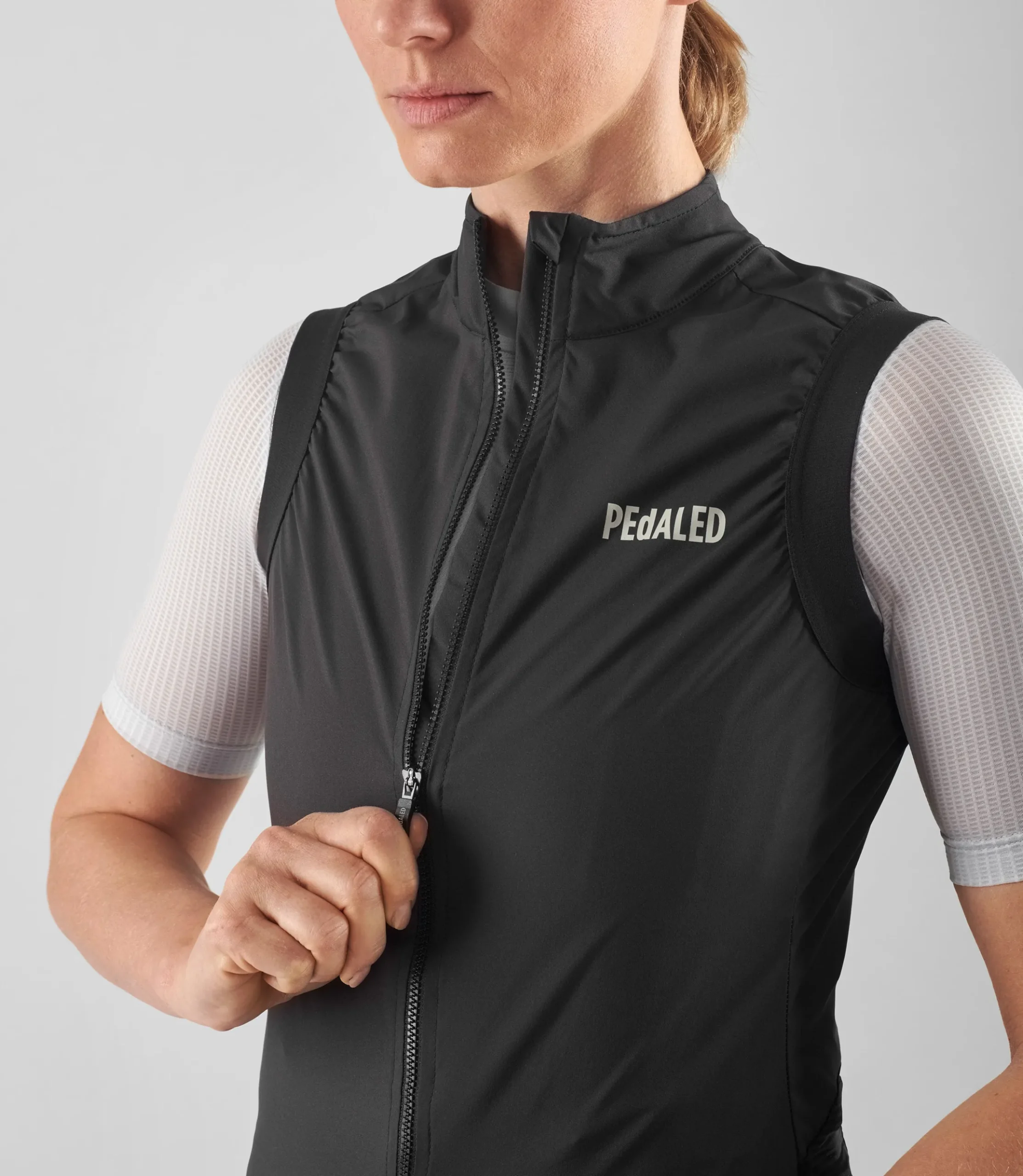 Women's Windproof Vest Black