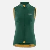 Women's Windproof Vest Dark Green