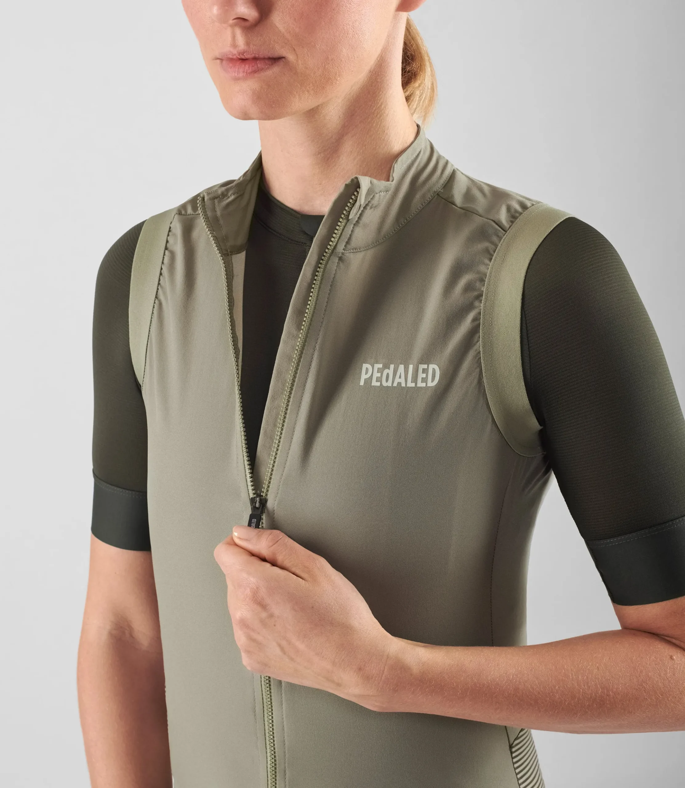 Women's Windproof Vest Sage