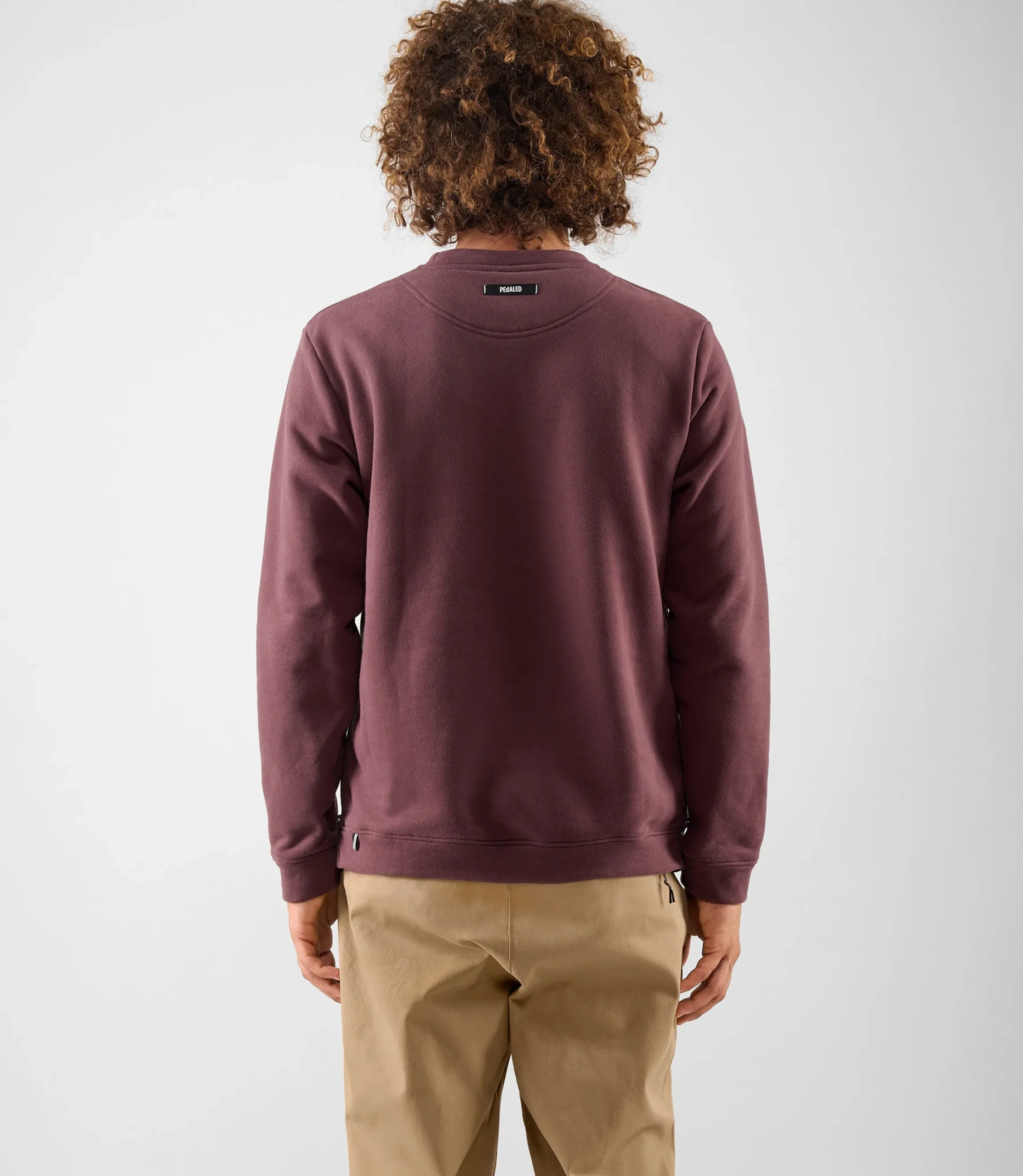 Zipped Sweatshirt Raisin Purple